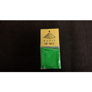 Silk 12 inch (Green) by Pyramid Gold Magic