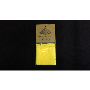 Silk 12 inch (Yellow) by Pyramid Gold Magic