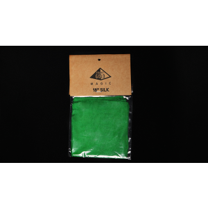 Silk 18 inch (Green) by Pyramid Gold Magic