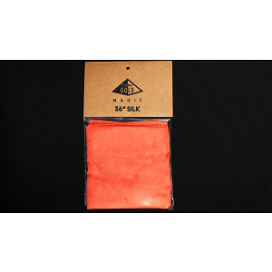 Silk 36 inch (Orange) by Pyramid Gold Magic