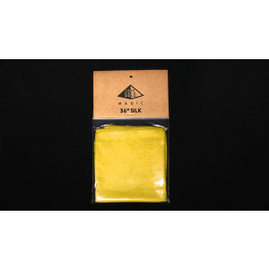 Silk 36 inch (Yellow) by Pyramid Gold Magic