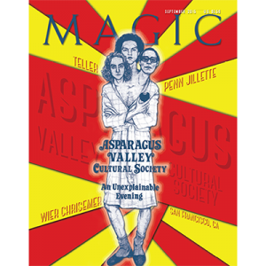 Magic Magazine "Asparagus Valley Cultural Society" September 2015 - Book