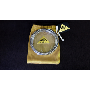 Linking Rings 6 inch ( Chrome ) by Pyramid Gold Magic - Trick