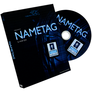 Name Tag (Red) by Agus Tjiu - Trick