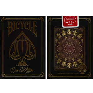 Bicycle One Million Deck (Red) by Elite Playing Cards