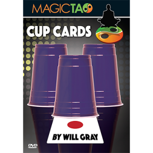 Cup Cards (DVD and Gimmick) by Will Gray and Magic Tao - DVD