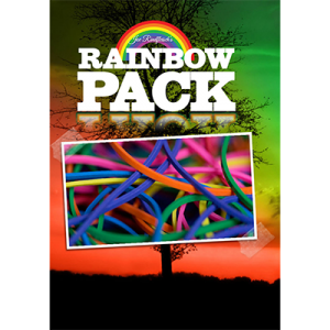Joe Rindfleisch's Rainbow Rubber Bands (Rainbow Pack) by Joe Rindfleisch - Trick