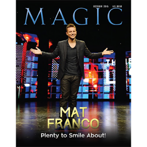 Magic Magazine "Mat Franco" October 2015 - Book