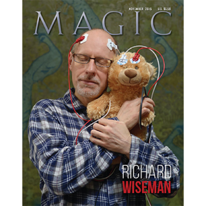 Magic Magazine "Richard Wiseman" November 2015 - Book