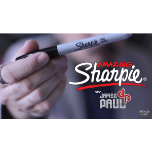 Amazing Sharpie Pen (Red) by James Paul -Trick