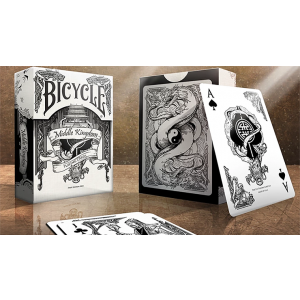 Bicycle Middle Kingdom (White)  Playing Cards Printed by US Playing Card Co