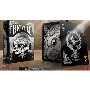 Bicycle Middle Kingdom (Black)  Playing Cards Printed by US Playing Card Co