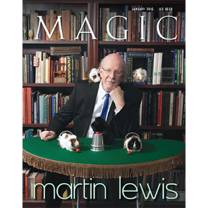 Magic Magazine "Martin Lewis" January 2016 - Book