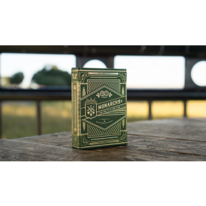 Monarch Playing Cards (Green) by theory11