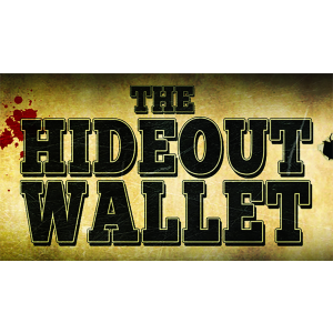 Alakazam Presents Hideout V2 Wallet (DVD and Gimmick) by Outlaw Effects - Trick