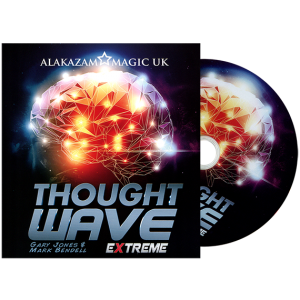 Thought Wave Extreme (Props and DVD) by Gary Jones & Alakazam Magic - DVD