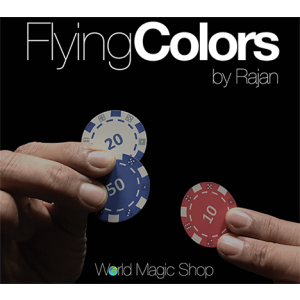Flying Colors (Gimmicks and Online Instructions) by Rajan - DVD