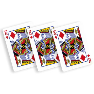 Flash Poker Card King of Diamonds (Ten Pack) - Trick
