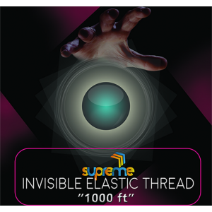 Invisible Elastic (1000 ft Spool) by Supreme Magic World - Trick