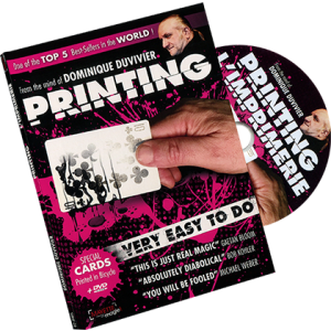 Printing 2.0 with New Ending (DVD and Gimmicks) by Dominique Duvivier - DVD