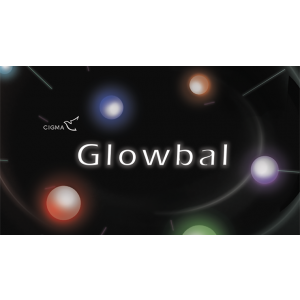 Glowbal 1.75 inch (Blue) single ball by Hsaio Magic - Trick