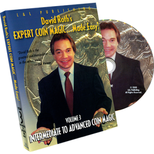 David Roth Intermediate-Advanced Coin Magic - DVD