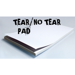 No Tear Pad (XL, 8.5 X 11, Tear/No Tear Alternating/ 50) by Alan Wong - Trick