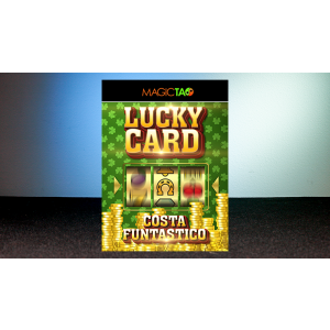 Lucky Card Blue (Gimmick and Online Instructions) by Costa Funtastico - Trick