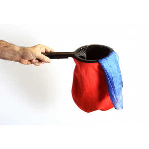 Change Bag Velvet REPEAT WITH ZIPPER (Red) by Bazar de Magia - Tricks