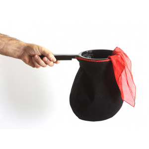 Change Bag Standard REPEAT WITH ZIPPER (Black) by Bazar de Magia - Tricks