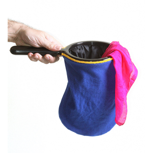 Change Bag Standard REPEAT WITH ZIPPER (Blue) by Bazar de Magia - Tricks