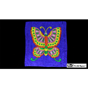 Production Silk Butterfly 36 inch  x 36 inch by Mr. Magic - Trick