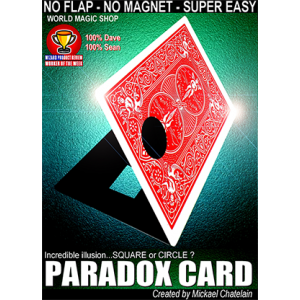 Paradox Card (Blue) by Mickael Chatelain - Trick