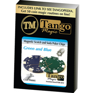 Magnetic Scotch and Soda Poker Chips by Tango PK005 - Trick