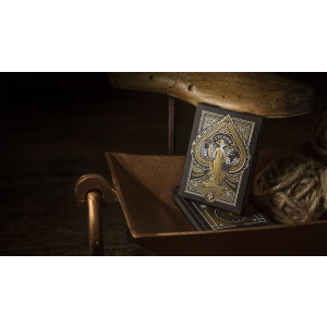 Tycoon Playing Cards (Black) by theory11