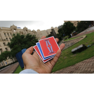 Jerry Nugget Cardistry Trainers Single (Red Double Backer) by Magic Encarta - Trick