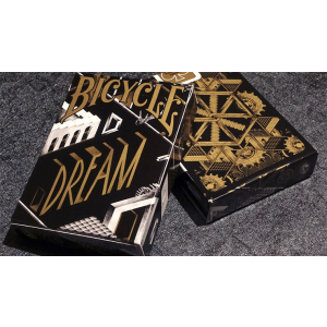 Bicycle Dream Black/Gold Playing Cards by US Playing Card