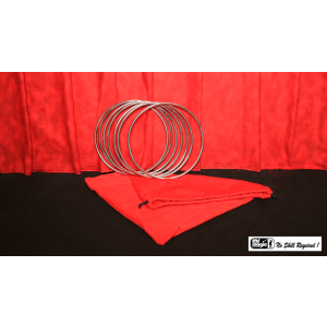 8" Linking Rings SS (7 Rings) by Mr. Magic - Trick
