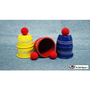 Cups and Balls 3 Color (Diamond Cut) by Mr Magic - Trick