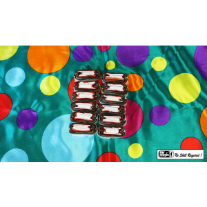 Mouth Coils 25 ft./12 ct. (Rainbow) by Premium Magic - Trick