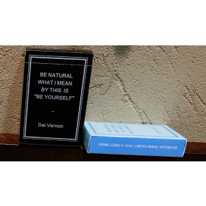 Magic Notebook Deck - Limited Edition (Black) by The Bocopo Playing Card Company