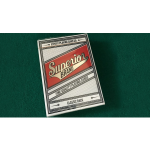 Superior Invisible (Red) Playing Cards by Expert Playing Card Co