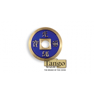 Dollar Size Chinese Coin (Blue) by Tango (CH030)