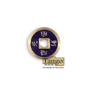 Dollar Size Chinese Coin (Purple) by Tango (CH034)