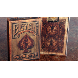 Bicycle Wood Playing Cards by Collectable Playing Cards