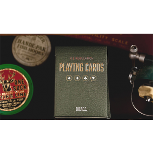 Vintage Plaid (Arizona Red) Playing Cards by Dan and Dave