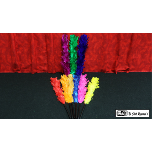 Color Changing Feather - Large (9) by Mr. Magic - Trick