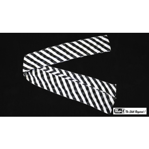 Production Streamer Zebra 6 inch  x 18 feet (Black and White) by Mr. Magic - Trick