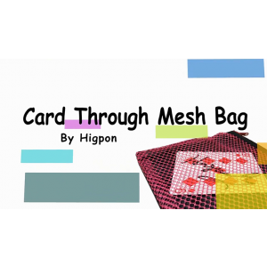 Card Through Mesh Bag by Higpon - Trick