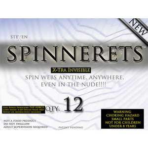 Spinnerets X-Tra Invisible Refill (12 pk.) by Steven X - Trick